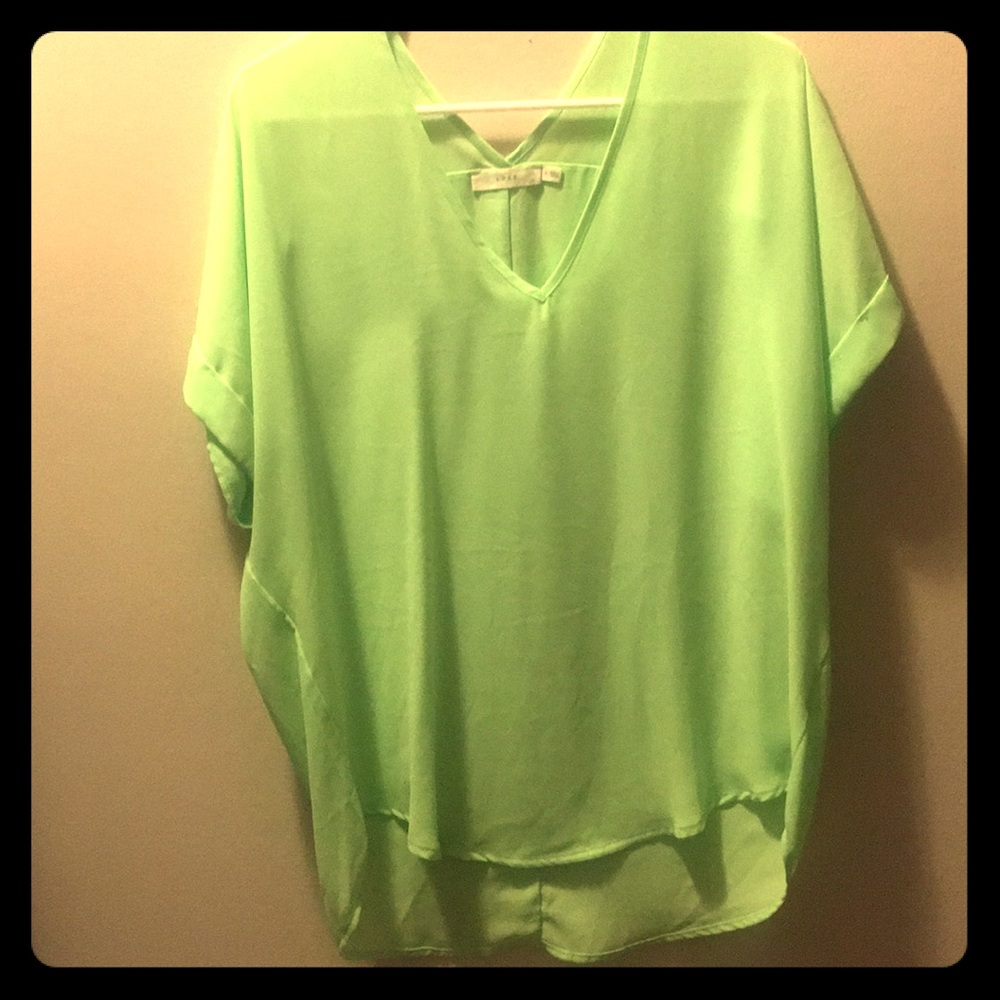 Green lush  blouse